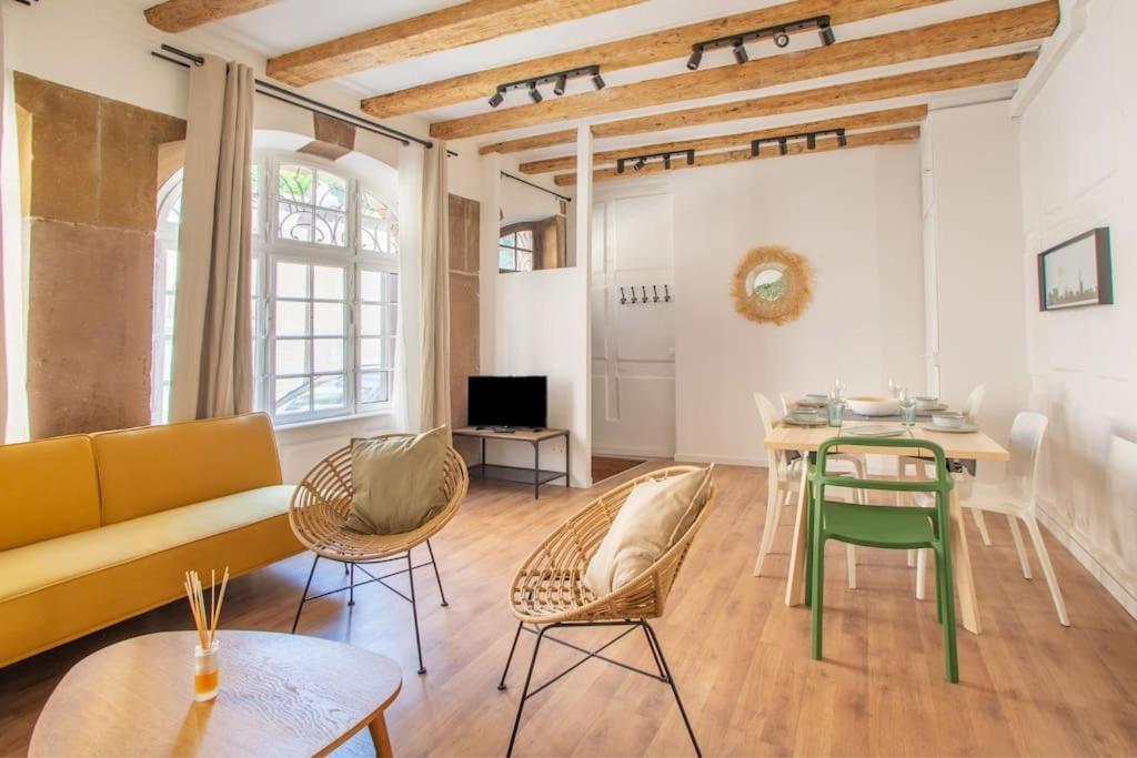 La Halte Strasbourgeoise - Superbe Appt Pres De La Petite France Lägenhet Exteriör bild